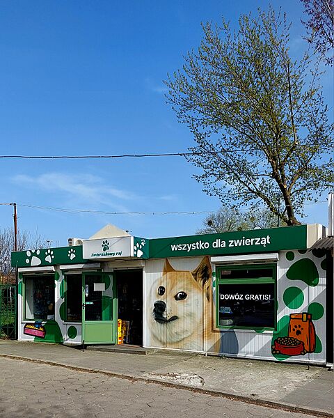 Pet shop in Łódź