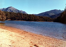 Archivo:Playa de arena del Río Arrayanes