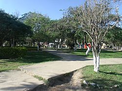 Plaza principal de General José de San Martín, Chaco.JPG