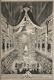 Archivo:Pompe funèbre d’Elisabeth Thérèse de Lorraine 1741 SVK SNG.G 13391