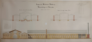 Archivo:Proyecto de talleres para el Ferrocarril Imperial Mexicano en Orizaba