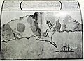 Pto Egmont, Malvinas, 1780 - mapa español