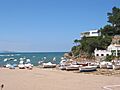 Sa Riera beach