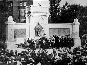 Archivo:Samuel Hahnemann Monument dedication