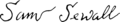 Samuel Sewall signature