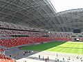 Seating at Singapore National Stadium