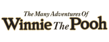 The many adventures of winnie the pooh logo black.png