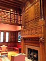 Thomas Crane Library, Fireplace in Richardson Room