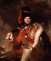 Archivo:Thomas Lawrence, Charles William (Vane-)Stewart, Later 3rd Marquess of Londonderry, 1812, oil on canvas, National Portrait Gallery, London