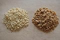 Two kinds of tarhana