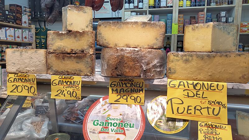 Variedades queso Gamonedo (Asturias)