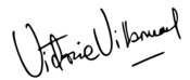 VictoriaVillarruelSignature.svg