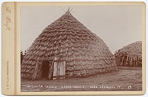 Archivo:Wichita Indian, Grass House. Near Anadarko, I.T. (4876744423)