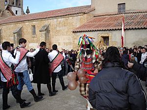 Archivo:Zangarrón de Sanzoles-Baile a San Esteban