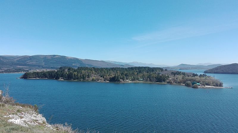 Zuhatza uhartea San Juan Puntatik