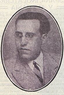 1929-08-05, Atlántico, Galería de colaboradores de Atlántico, p. 64 (cropped) Ernesto Giménez Caballero.jpg