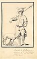 A bandit with a halbert by Paul Sandby
