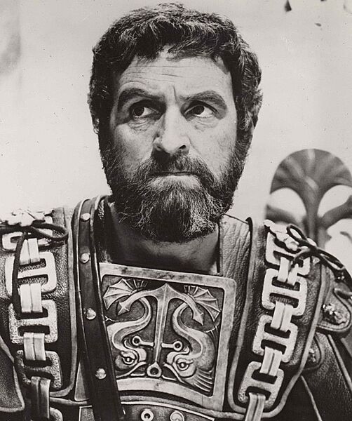 Andrew Keir in Cleopatra still