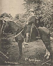 Archivo:Aparicio Saravia el 21 de Marzo de 1903