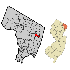 Bergen County New Jersey Incorporated and Unincorporated areas Cresskill Highlighted.svg