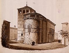 Church of Saint Roman from Segovia pintoresca 074-075 (MA-0787) (cropped)