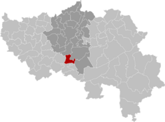 Comblain-au-Pont Liège Belgium Map.svg