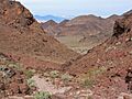 Death Valley Jubilee Mountain gully 1