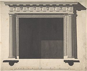Archivo:Design for a Chimney-piece, for the Saloon, Milton Park, Northamptonshire MET DP805621