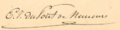 Du Pont signature