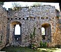Finestres des de l'interior d'una estança del castell de Granera (2011)