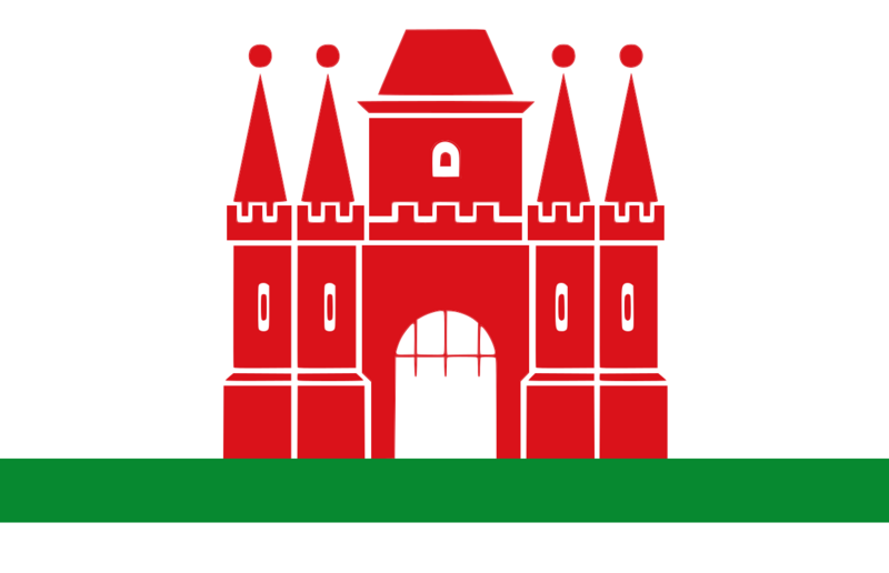 Flag of Merbes-le-Château