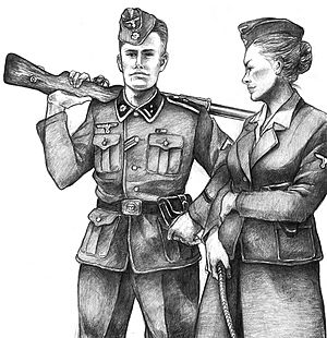 Archivo:Guards in Nazi concentration camp