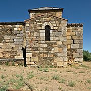 Iglesia de Santa Lucía del Trampal, Alcuéscar. Crucero sur