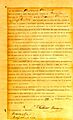 Informed Consent Agreement Between Antonio Benigno and Walter Reed (Spanish)