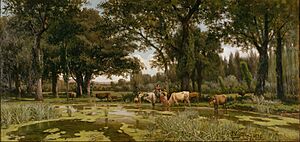 Archivo:Joaquim Vayreda - Summer Bloom - Google Art Project