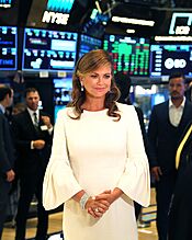 Archivo:Kathy at New York Stock Exchange