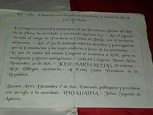 Archivo:Ley - 2082 - Rango de Provincia al territorio de Tarija