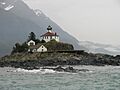 Lighthouse on Eldred Rock, Alaska
