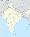 Map birth place of Writers of Guru Granth Sahib