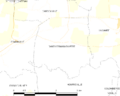 Map commune FR insee code 14586