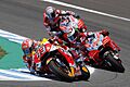 Marc Márquez, Jorge Lorenzo and Andrea Dovizioso 2018 Jerez