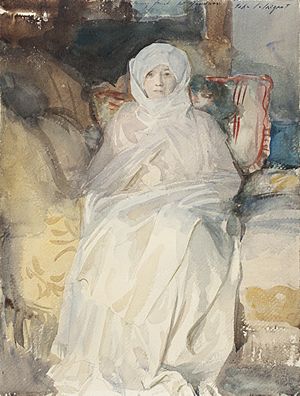 Archivo:Mrs. Gardner in White (1922) by John Singer Sargent