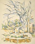 Paul Cézanne - Pistachio Tree at Château Noir