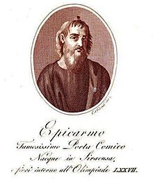 Pictorial history of Epicarmo,poet and writer.jpg