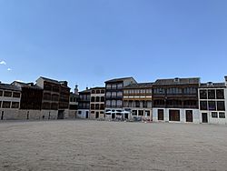 Plaza del Coso en Peñafiel