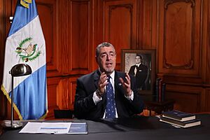 Archivo:Presidente Bernardo Arévalo en su primera cadena nacional 01