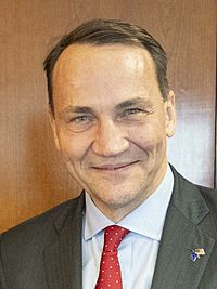 Radosław Sikorski (Radoslaw Sikorski) at the United States Department of State on 1 December 2023 - (cropped).jpg