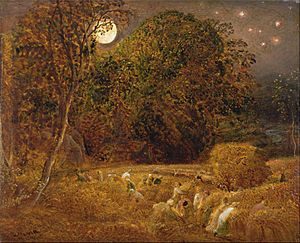 Archivo:Samuel Palmer - The Harvest Moon - Google Art Project