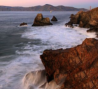 San Francisco Bay, Golden Gate Bridge and Marin Headlands at sunset.jpg