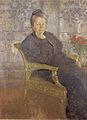 Selma Lagerlof (1908), painted by Carl Larsson
